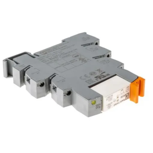 Phoenix Contact PLC-RPT- 5DC/21 Series Relay Module, DIN Rail Mount, 110V dc Coil, DPDT, 2-Pole - 2967086 product image