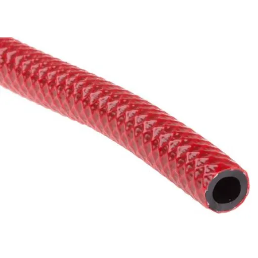 RS PRO PVC, Hose Pipe, 8mm ID, 12.5mm OD, Red, 30m - 4369583 product image