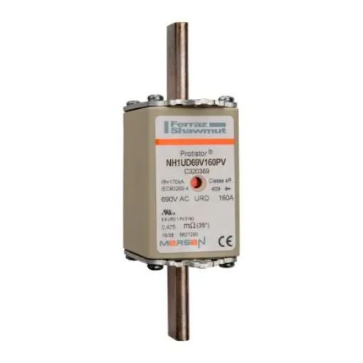 Mersen 160A NH Fuse, NH1, 690V ac - C320369 product image