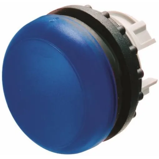 Eaton Blue Pilot Light, 22.5mm Cutout RMQ Titan M22 Series - 78639221 M22-L-B+M22-A+M22-LED230-B product image