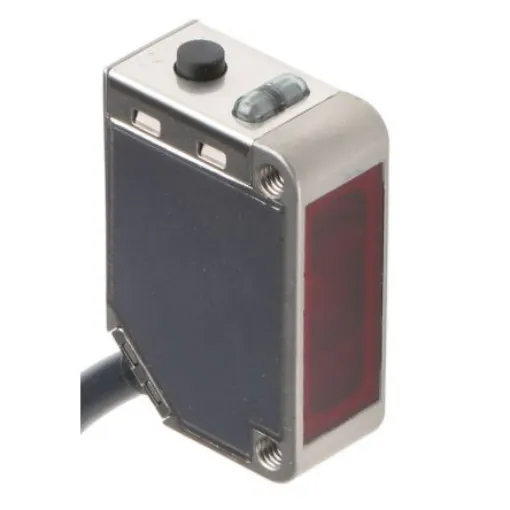 Omron Retroreflective Photoelectric Sensor, Block Sensor, 500 mm Detection Range - E3ZM-B81 2M product image