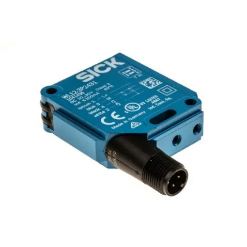 SICK Retroreflective Photoelectric Sensor, Block Sensor, 7 m Detection Range - WL12-3P2431 product image