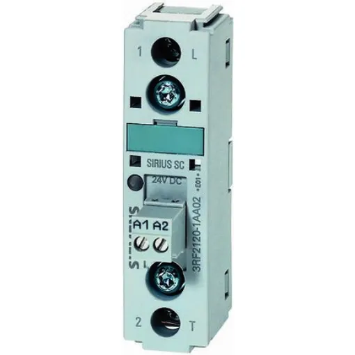 Siemens 3RF2 Series Solid State Relay, 50 A Load, Panel Mount, 230 V Load, 24 V dc Control - 3RF2150-1AA02 product image