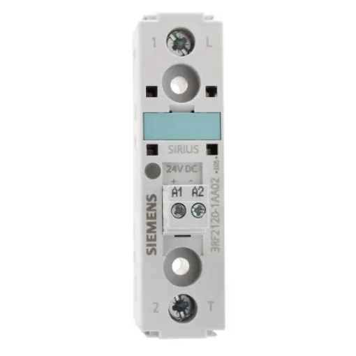 Siemens 3RF2 Series Solid State Relay, 20 A Load, Panel Mount, 230 V Load, 24 V dc Control - 3RF2120-1AA02 product image