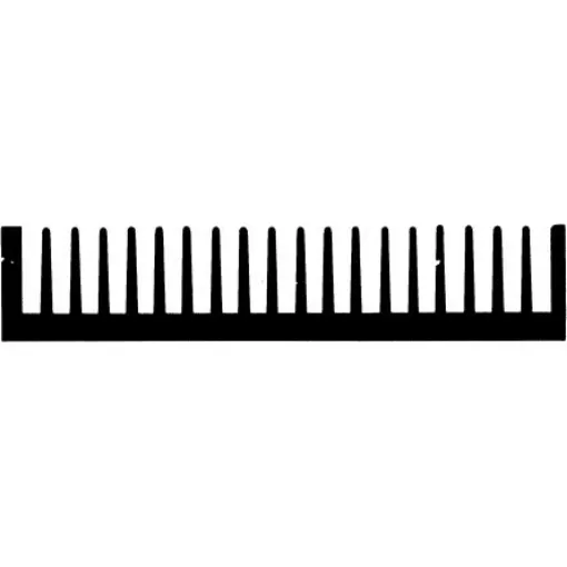 AAVID THERMALLOY Heatsink, Universal Rectangular Alu, 0.33K/W, 250 x 200 x 40mm - EM/B/250 product image