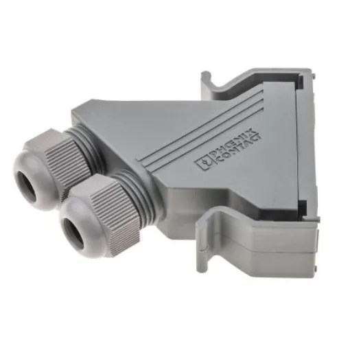 Phoenix Contact VS-15SET-STD Series Polyamide 45 ° D Sub Backshell, 15 Way - 1689129 product image