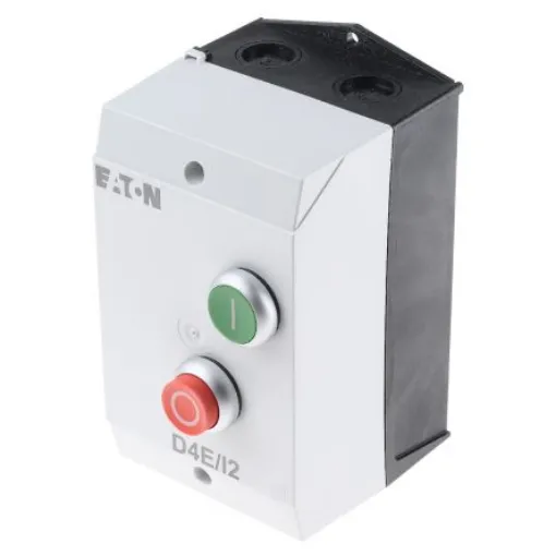 Eaton DOL Starter, DOL, 4 kW, 230 V ac, 3 Phase, IP65 - 118503 D4E/I2/3P+N(230V50HZ,240V60HZ) product image