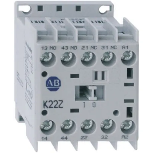 Allen Bradley 700 Series 700K Contactor, 230 V ac Coil, 4-Pole, 10 A, 4NO, 690 V ac - 700-K40E-KF product image