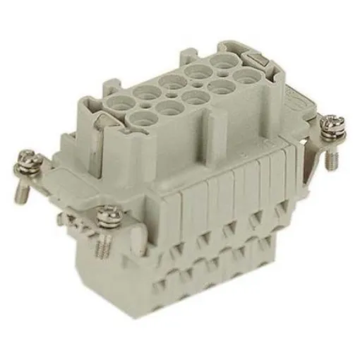 HARTING Heavy Duty Power Connector Insert, 16A, Female, Han ESS Series, 10 Contacts - 09330102772 product image