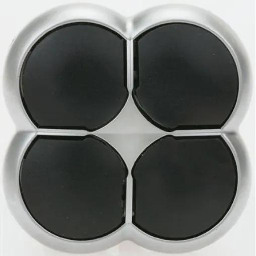Eaton RMQ Titan M22 Series Black Momentary Push Button Head, 22mm Cutout, IP66 - 279411 M22-D4-S product image