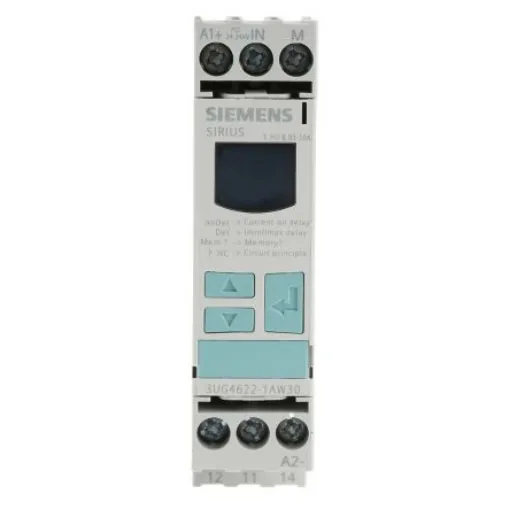 Siemens Current Monitoring Relay, 1 Phase, SPDT, DIN Rail - 3UG4622-1AW30 product image