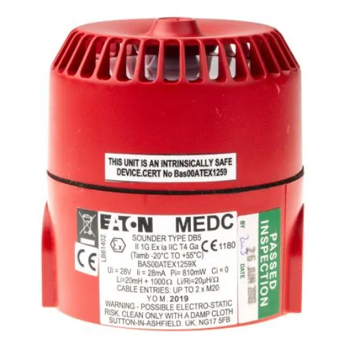 Eaton Surface Mount Electronic Sounder, 24 V dc, 100dB at 1 m, IP65, DC, 24-Tone - 540502FULL-0424X product image
