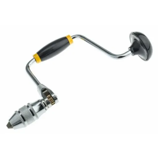 RS PRO Ratchet 10 mm 4-Jaw Chrome Steel Hand Drill - 539700 product image