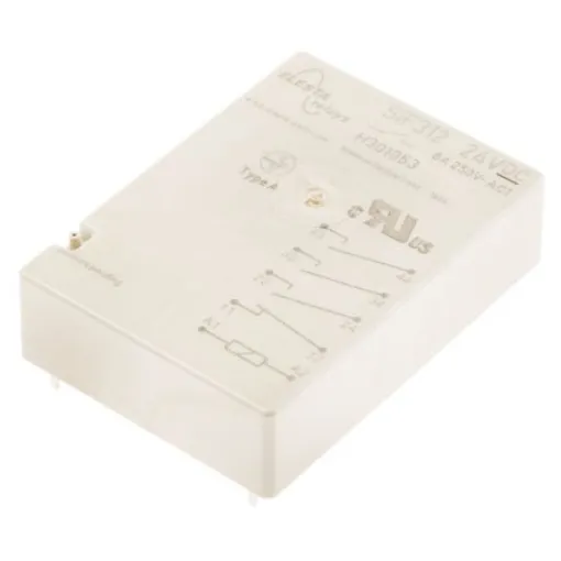 Elesta PCB Mount Force Guided Relay, 24V dc Coil Voltage, 3PST, SPST - SIF 312 24VDC product image