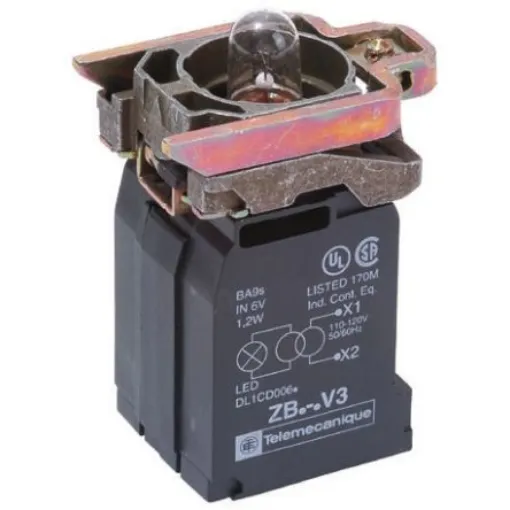 Schneider Electric Harmony XB4 Series Light Block, White Light - ZB4BV5D1 product image