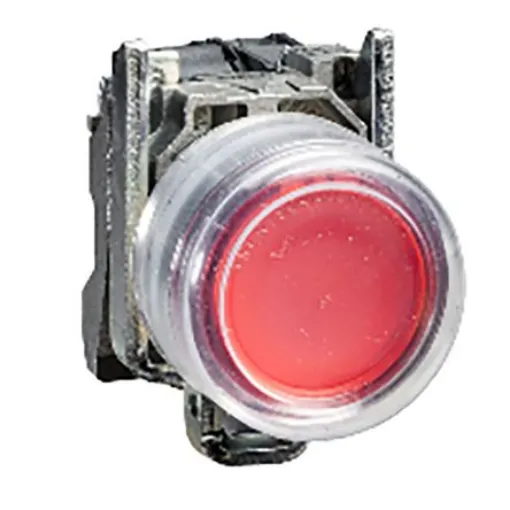 Schneider Electric Harmony XB4 Series Push Button, Panel Mount, 22mm Cutout, SPST, IP66, IP67 - XB4BP42EX product image