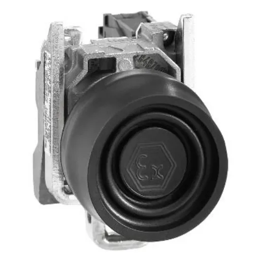 Schneider Electric Harmony XB4 Series Push Button, Panel Mount, 22mm Cutout, SPST - XB4BPS21EX product image