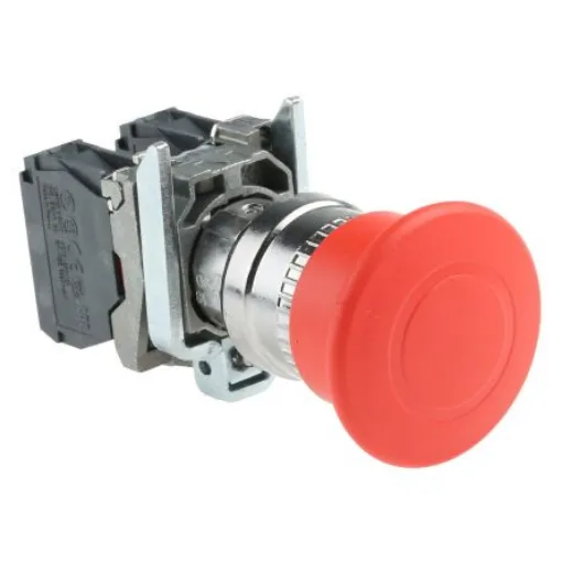 Schneider Electric Harmony XB4 Series Pull Release Emergency Stop Push Button, Panel Mount, 22mm Cutout, SPDT, IP66, - XB4BT845 product image