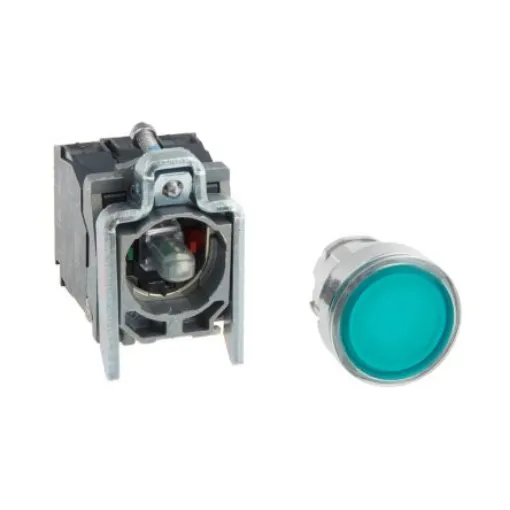 Schneider Electric Harmony XB4 Series Illuminated Push Button, Panel Mount, 22mm Cutout, SPDT - XB4BW33G5 product image