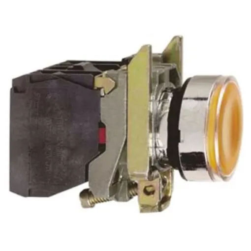 Schneider Electric Harmony XB4 Series Illuminated Push Button, Panel Mount, 22mm Cutout, SPDT - XB4BW35G5 product image
