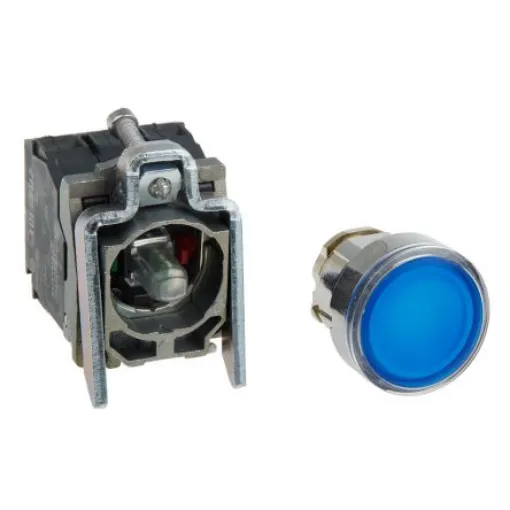 Schneider Electric Harmony XB4 Series Illuminated Push Button, Panel Mount, 22mm Cutout, SPDT - XB4BW36G5 product image