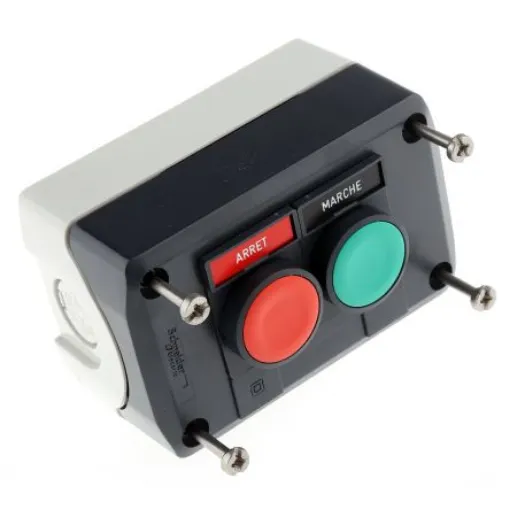 Schneider Electric Spring Return Enclosed Push Button, Polycarbonate, IP66, IP67, IP69K - XALD211 product image