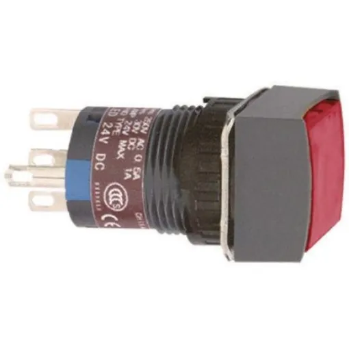 Schneider Electric Harmony XB6E Series Illuminated Push Button, Panel Mount, 16mm Cutout, SPDT, IP65 - XB6EDW4B1P product image
