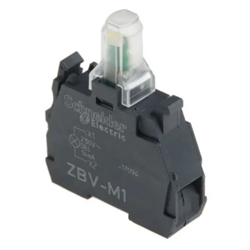 Schneider Electric Harmony XB Series Light Block, 230V, White Light - ZBVM1 product image