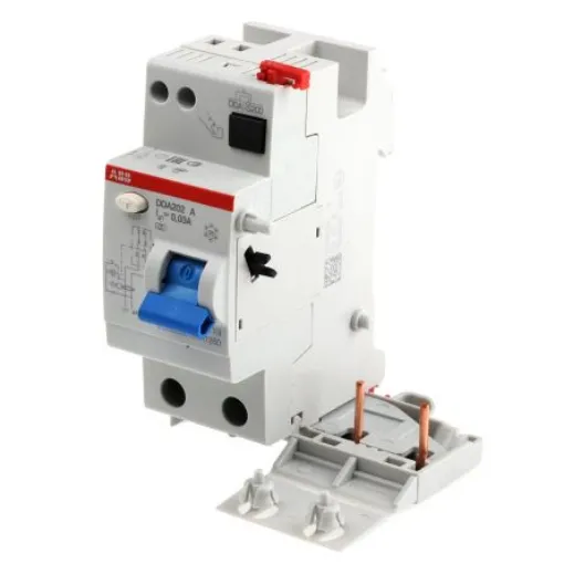 ABB DDA 200 A RCD, 25A, 1+N Pole, 30mA, Type A - 2CSB202101R1250 - DDA202A-25/0.03 product image