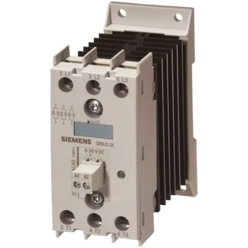 Siemens 3RF2 Series Solid State Relay, 40 A Load, Panel Mount, 600 V Load, 30 V dc Control - 3RF2440-1AC45 product image