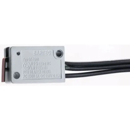 Bartec Plunger Limit Switch, NO/NC, IP54, Duroplast Housing, 250V ac Max, 5A Max - 07-1501-6530/01 product image