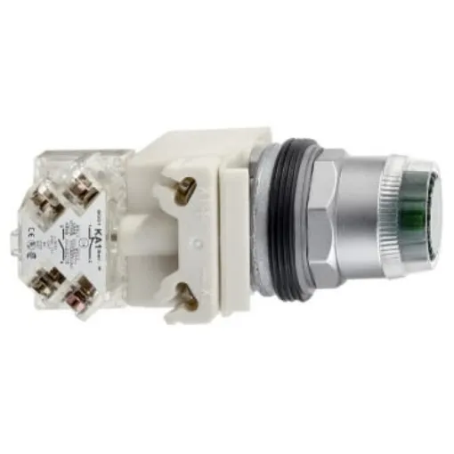 Schneider Electric Harmony 9001K Series Push Button, Panel Mount, 30mm Cutout, SPDT, IP66 - 9001K1L38LRRH13 product image