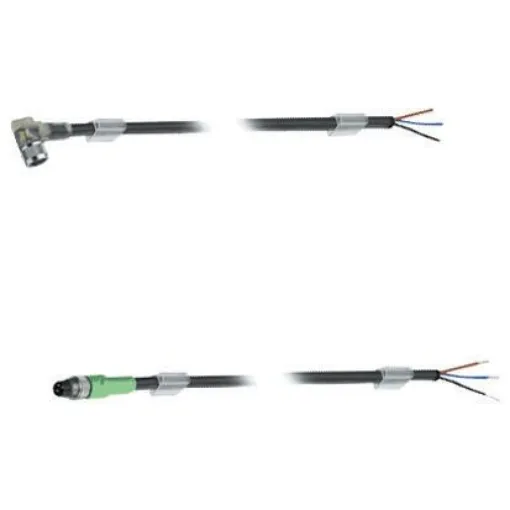 Phoenix Contact Right Angle Female 3 way M8 to Unterminated Sensor Actuator Cable, 5m - 1671085 product image