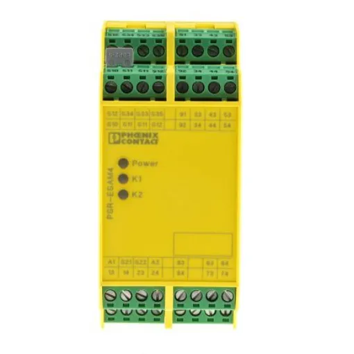 Phoenix Contact PSRclassic PSR-SCP Emergency Stop Safety Relay, 24V ac/dc, Single/Dual-Channel, 8 Safety Contacts - 2963912 product image