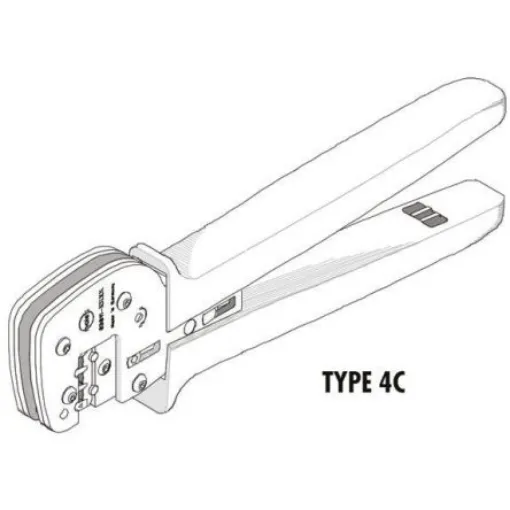 Molex 207129 Hand Ratcheting Crimp Tool for ML-XT / XRC Connectors - 0638115600 product image