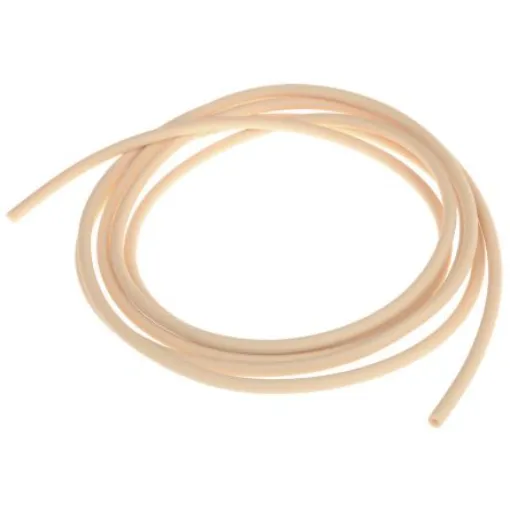 RS PRO TPE, Flexible Tube, 3.2mm ID, 6.4mm OD, White, 3m - 6678429 product image