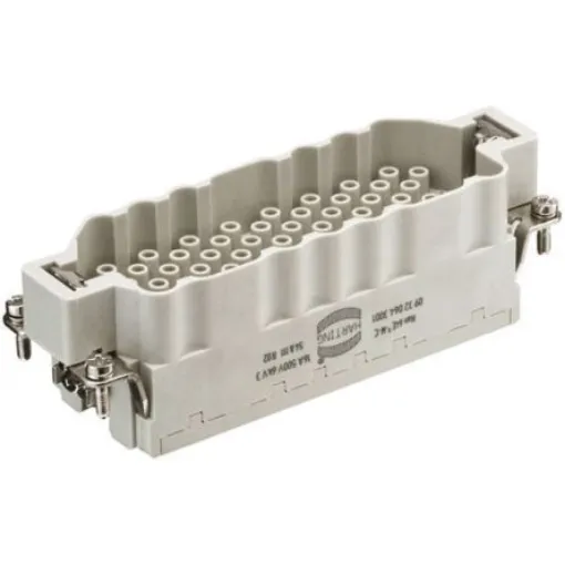 HARTING Heavy Duty Power Connector Insert, 16A, Male, Han EEE Series, 65 Contacts - 09320643001 product image