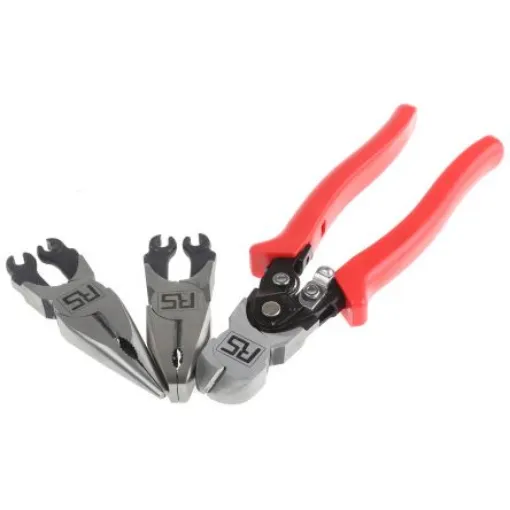 RS PRO 3-Piece Plier Set, 180 mm Overall - 7100646 product image