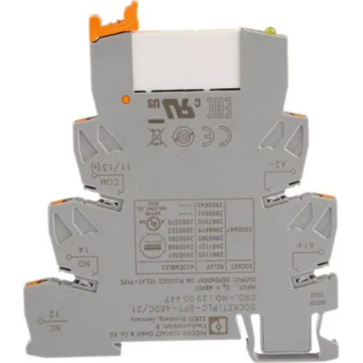 Phoenix Contact PLC-RPT- 48DC/21 Series Interface Relay, DIN Rail Mount, 48V dc Coil, SPDT, 1-Pole - 2900301 product image