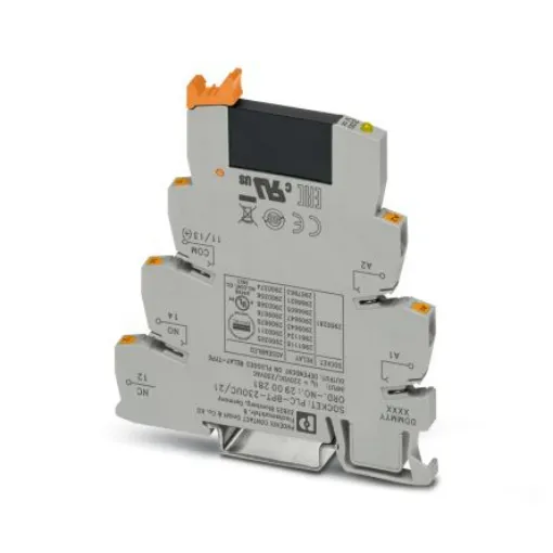 Phoenix Contact PLC-OPT-230UC/ 24DC/2 Series Solid State Interface Relay, DIN Rail Mount - 2900368 product image