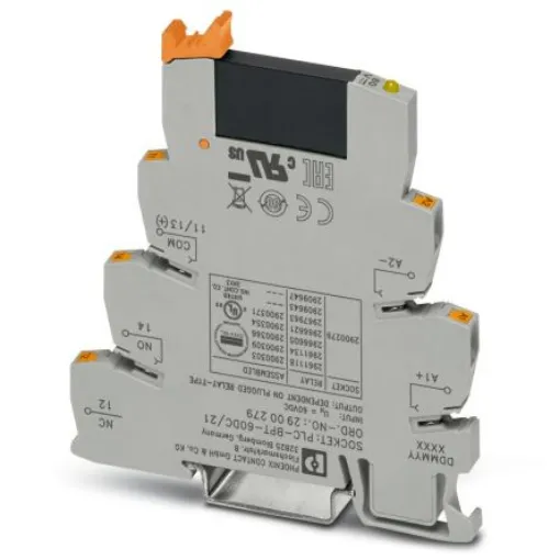 Phoenix Contact PLC-OPT- 60DC/ 24DC/2 Series Solid State Interface Relay, DIN Rail Mount - 2900366 product image