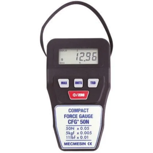 Mecmesin 860-021 Force Gauge 500Hz RS232, Range: 50N, Resolution: 0.05 N product image