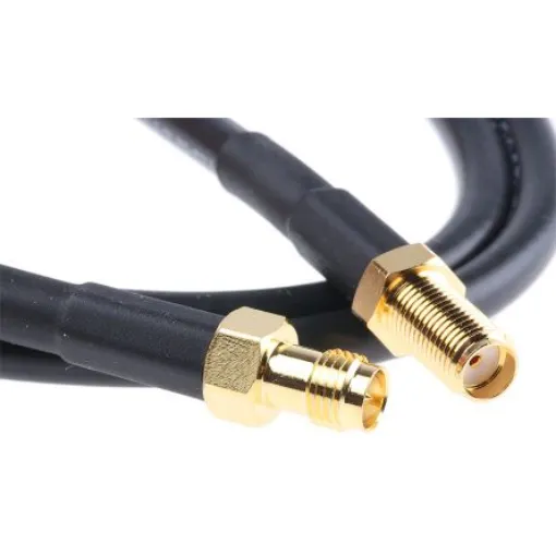 Mobilemark Female SMA to Female RP-SMA, RF195 Coaxial, Terminated - CA39/195-VJA product image