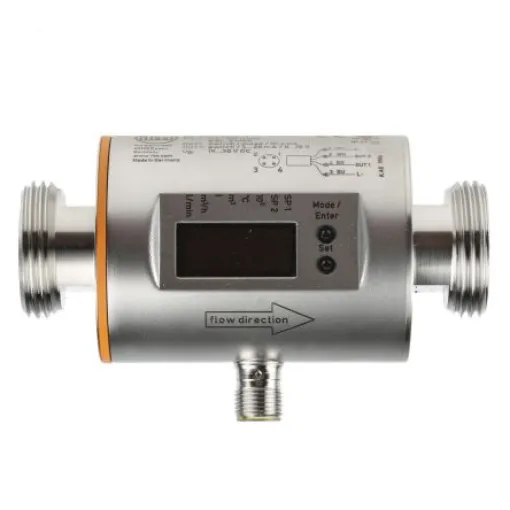 ifm electronic SM Series Magnetic-Inductive Flow Meter for Liquid, 0.2 L/min Min, 100 L/min Max - SM8000 product image