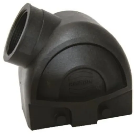 HARTING Han-Eco Heavy Duty Power Connector Hood, M40 Thread, Side Entry - 19410160523 product image