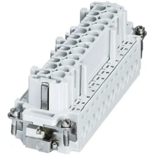 Phoenix Contact Heavy Duty Power Connector Insert, 16A, Female, HEAVYCON B24 Series, 24 Contacts - 1648306 product image