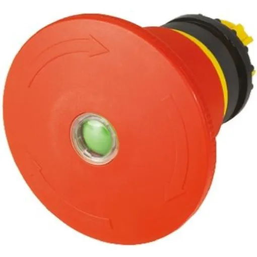Eaton RMQ Titan M22 Series Latching Emergency Stop Push Button, 22mm Cutout, IP67 - 121464 M22-PVT60P product image