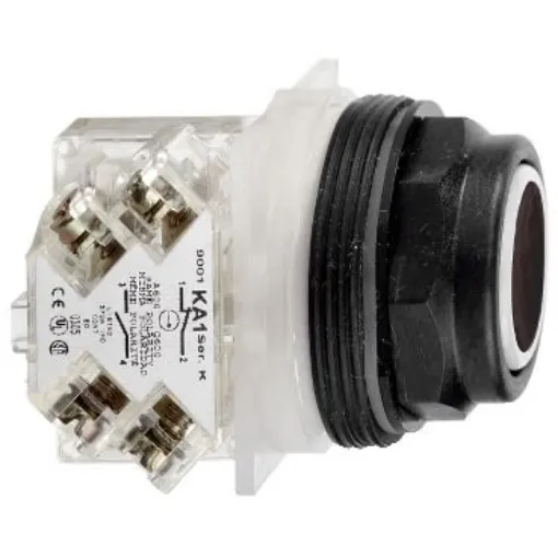 Schneider Electric Harmony 9001SK Series Push Button, Panel Mount, 30mm Cutout, SPDT, IP66 - 9001SKR1BH13 product image