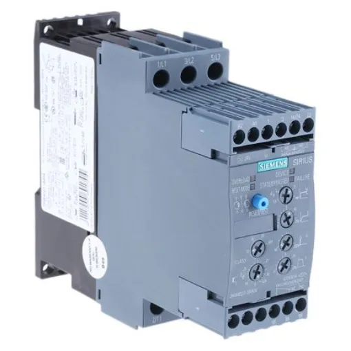 Siemens SIRIUS 3RW Soft Starter, , 15 kW, 400 V ac, 3 Phase, IP20 - 3RW4027-1BB04 product image