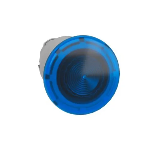 Schneider Electric Harmony XB4 Series Blue Illuminated Spring Return Push Button Head, 22mm Cutout, IP66, IP67, IP69K - ZB4BW463 product image